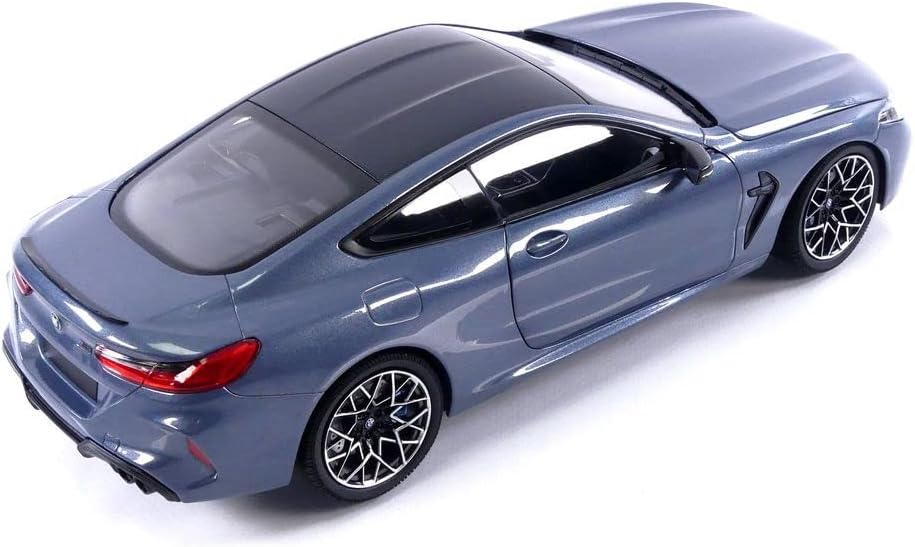 Minichamps 2020 BMW M8 Coupe (F92) Light Blue Metallic 1:18