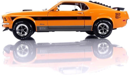 Maisto 1970 Ford Mustang Mach-1 Coupe Orange 1:18