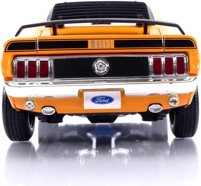 Maisto 1970 Ford Mustang Mach-1 Coupe Orange 1:18