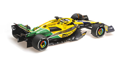 Minichamps Mclaren F1 Team MCL38 Yellow E. Piastri Monaco GP 2024 1:18