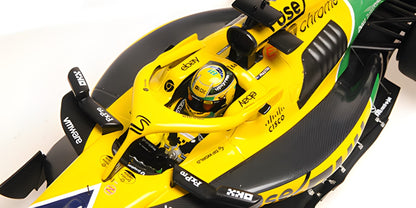 Minichamps Mclaren F1 Team MCL38 Yellow E. Piastri Monaco GP 2024 1:18