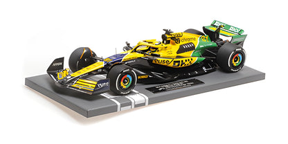 Minichamps Mclaren F1 Team MCL38 Yellow E. Piastri Monaco GP 2024 1:18