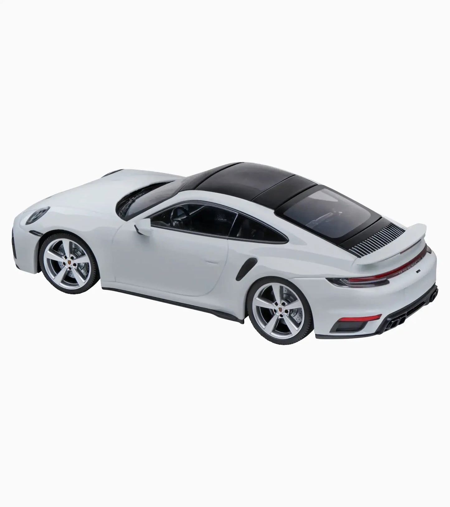 Minichamps 2022 Porsche 911 992 Turbo S Coupe DEALER EDITION White 1:18