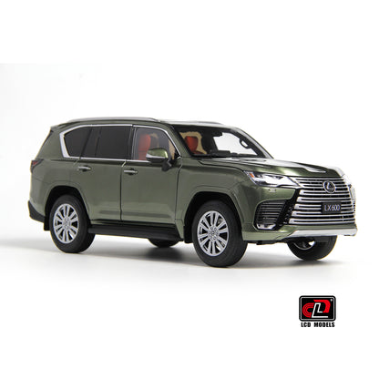 LCD 2024 Lexus LX600 Nori Green 1:18