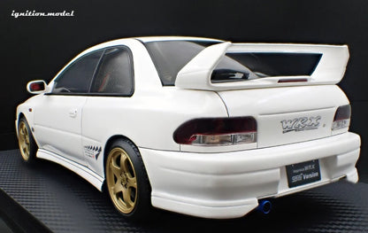 Ignition-Model Subaru Impreza WRX Type R STi Version V (GC8) White 1:18