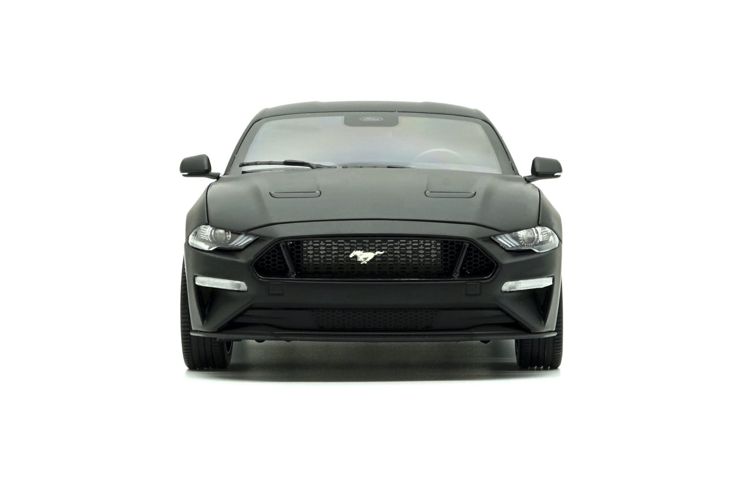 Diecast Masters 2019 Ford Mustang GT 5.0 Coupe RHD Matte Black (Customizable) 1:18