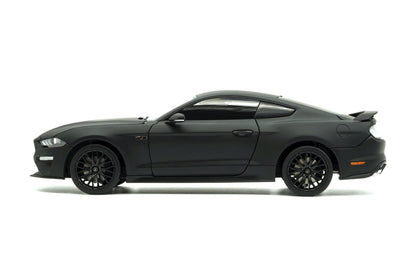 Diecast Masters 2019 Ford Mustang GT 5.0 Coupe RHD Matte Black (Customizable) 1:18