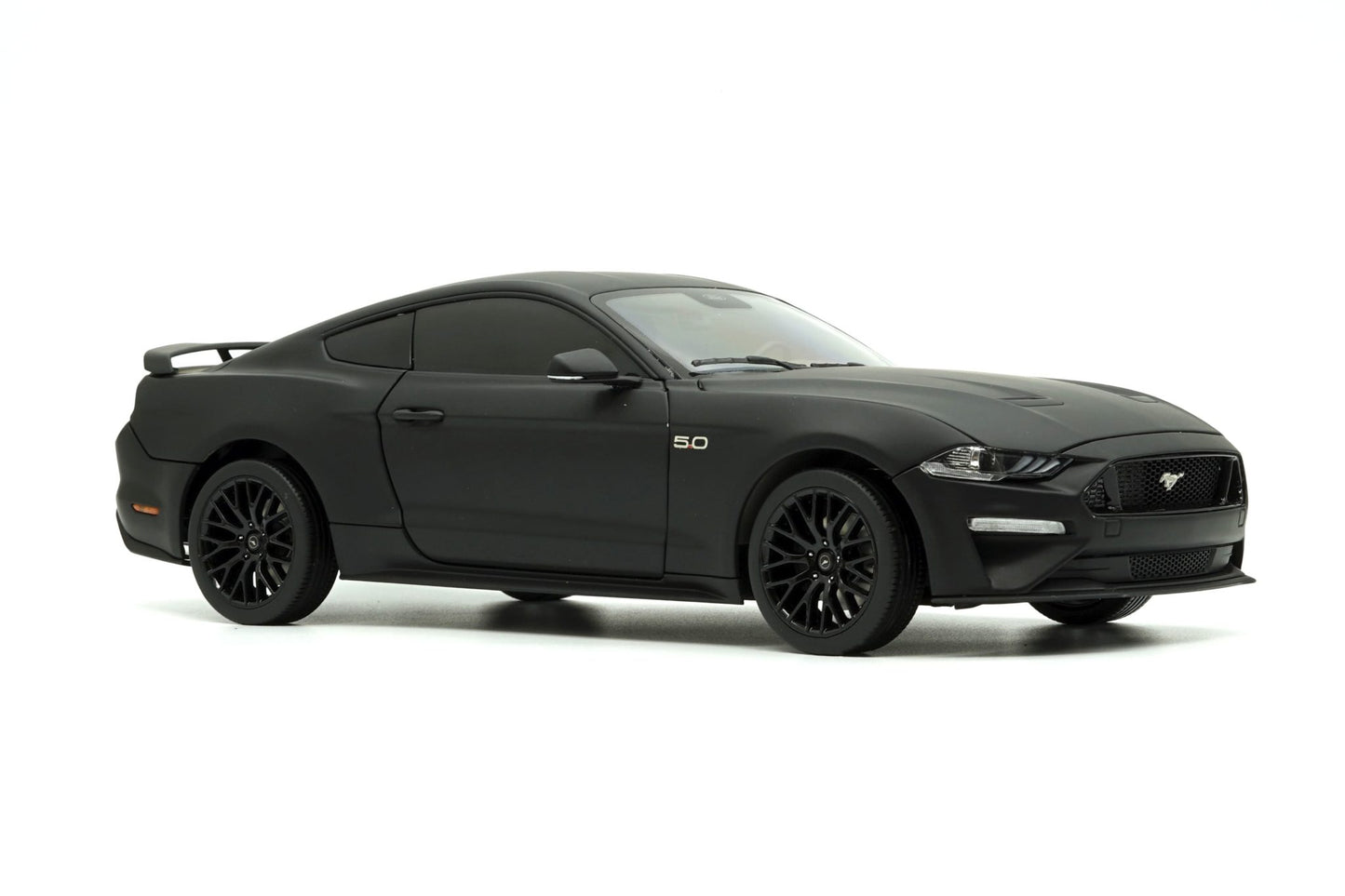 Diecast Masters 2019 Ford Mustang GT 5.0 Coupe RHD Matte Black (Customizable) 1:18