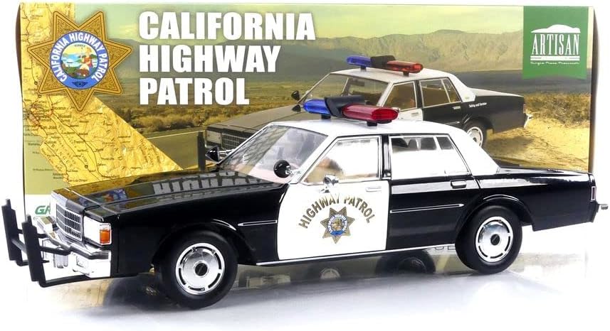 Greenlight 1989 Chevy Caprice California Highway Patrol Cruiser 1:18