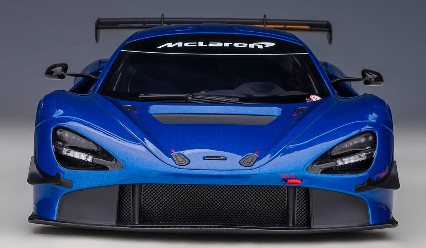 AUTOart 2017 Mclaren 720S GT3 Azure Blue 1:18 SEALED, RESIN