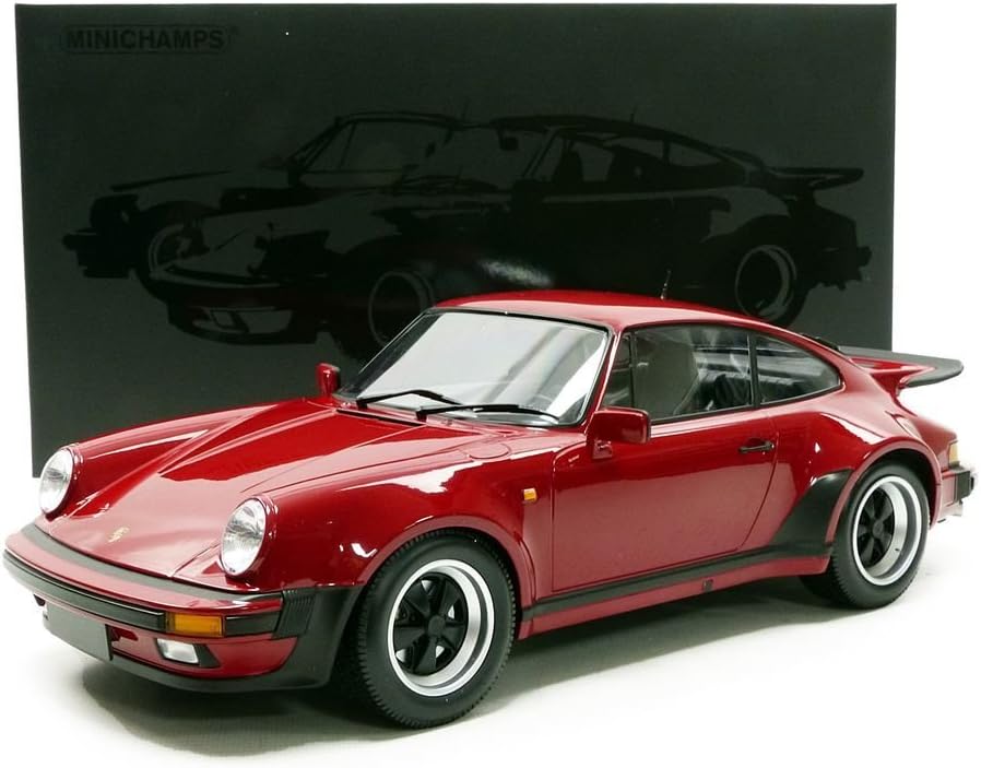 Minichamps 1977 Porsche 911 Turbo 930 Coupe Carmine Red 1:12