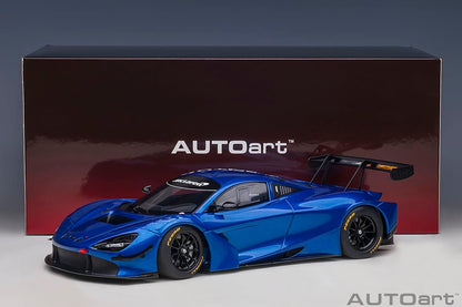 AUTOart 2017 Mclaren 720S GT3 Azure Blue 1:18 SEALED, RESIN