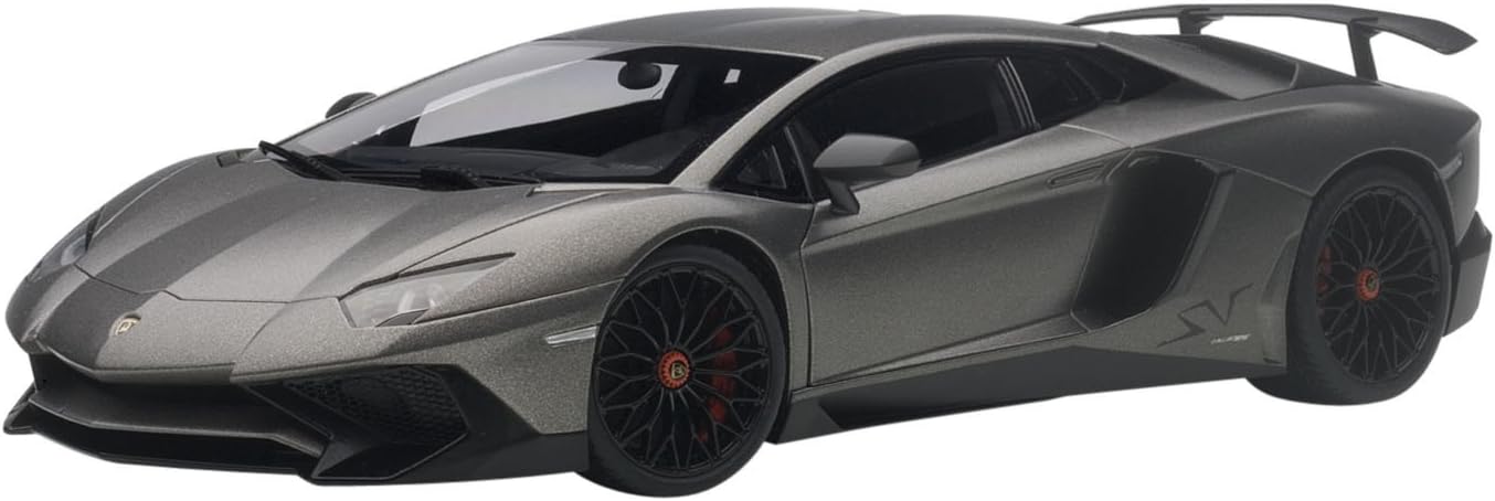 AUTOart 2015 Lamborghini Aventador LP750-4SV Titanium Matte Grey 1:18