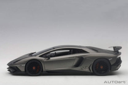 AUTOart 2015 Lamborghini Aventador LP750-4SV Titanium Matte Grey 1:18