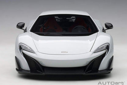 AUTOart 2016 Mclaren 675LT Coupe Silica White 1:18