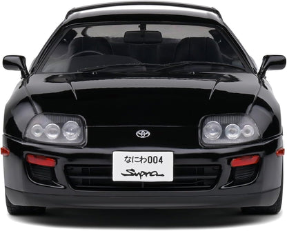 Solido 1993 Toyota Supra MK4 (A80) Black 1:18