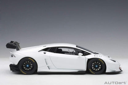 AUTOart 2015 Lamborghini Huracan Super Trofeo Blanco Isis (Solid White) 1:18