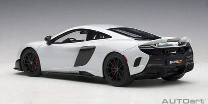 AUTOart 2016 Mclaren 675LT Coupe Silica White 1:18