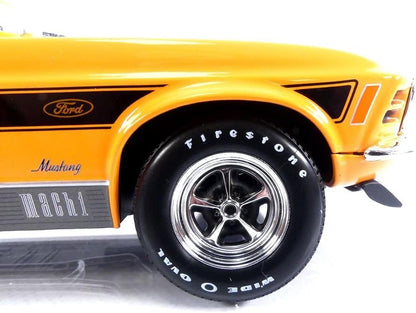 Maisto 1970 Ford Mustang Mach-1 Coupe Orange 1:18