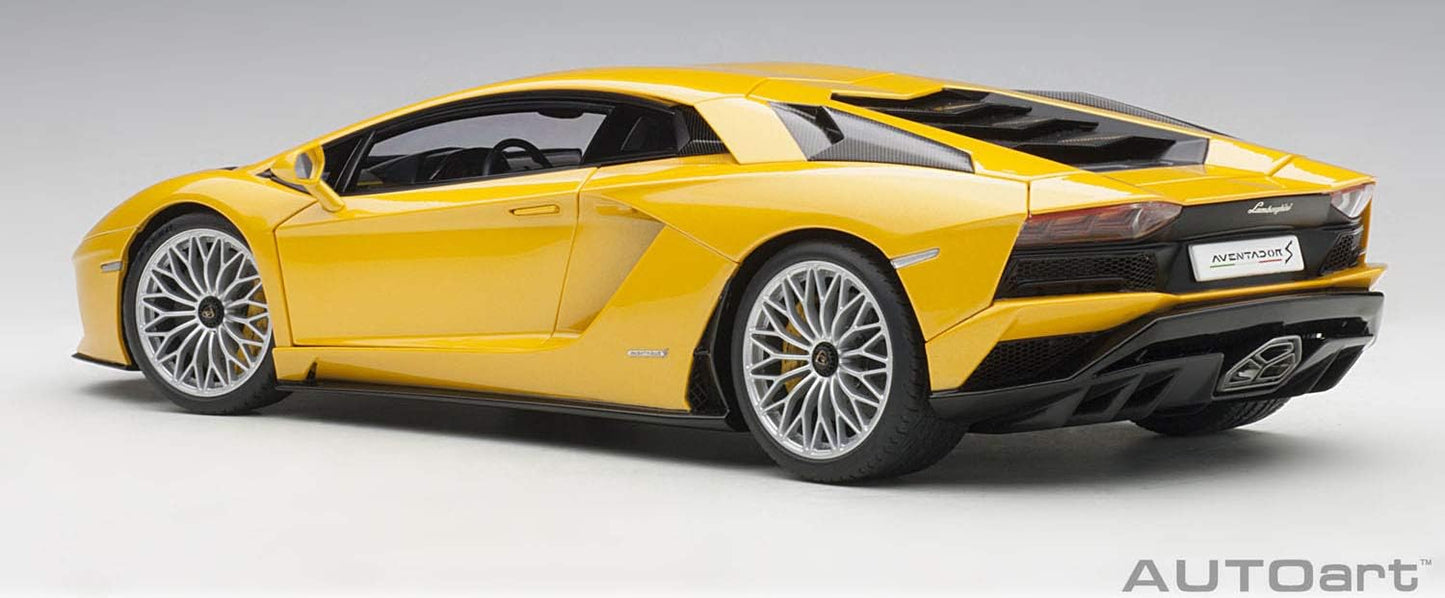 AUTOart 2017 Lamborghini Aventador S Orion Yellow 1:18