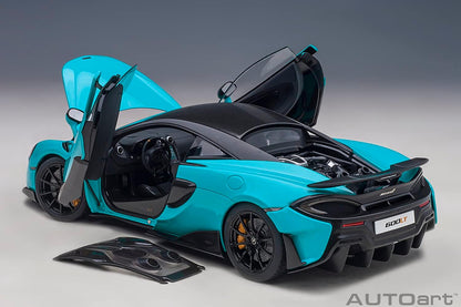 AUTOart Mclaren 600LT Coupe Fistral Blue 1:18