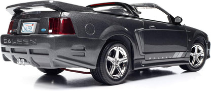 Autoworld American Muscle 2003 Ford Mustang Saleen S281 SC Speedster Dark Shadow Grey 1:18