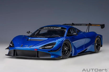 AUTOart 2017 Mclaren 720S GT3 Azure Blue 1:18 SEALED, RESIN