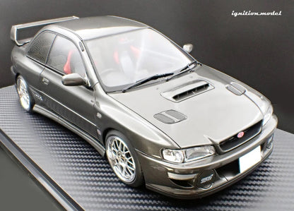 Ignition-Model Subaru Impreza WRX Type R STi Version V (GC8) Gun Metallic 1:18