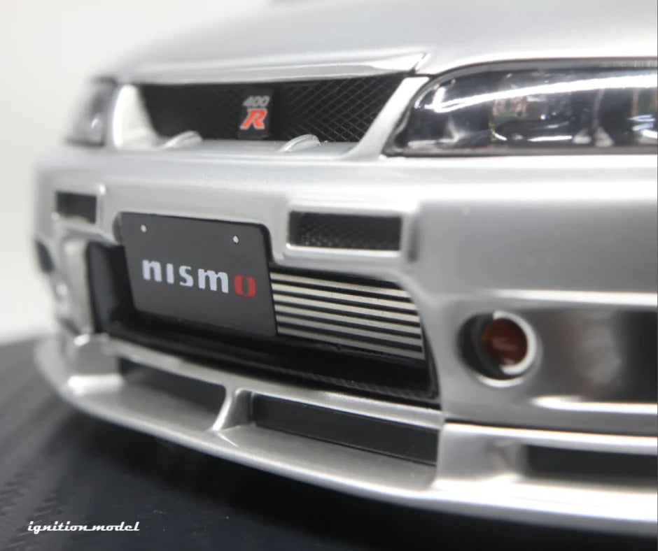 Ignition-Model Nissan Skyline GT-R 400r R33 (BCNR33) RHD Silver 1:18