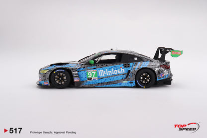 Topspeed  1:18 BMW M4 GT3 #97 Turner Motorsports  IMSA 2023  Laguna Seca GTD 2nd Place