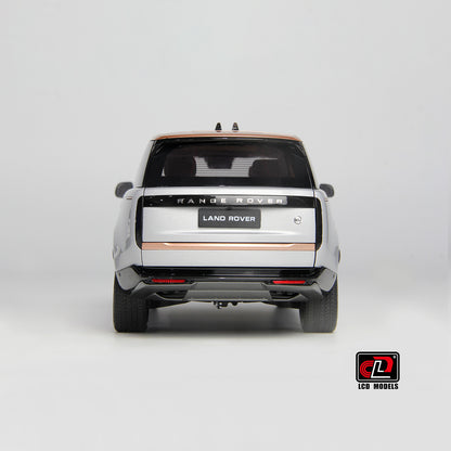 LCD 2022 Range Rover SV Silver w/ Bronze Accents 1:18