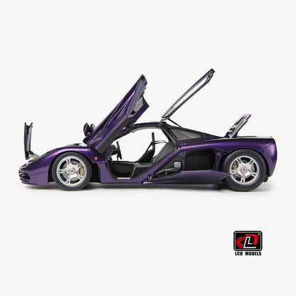 LCD 1993 Mclaren F1 Pearl Purple Metallic 1:18