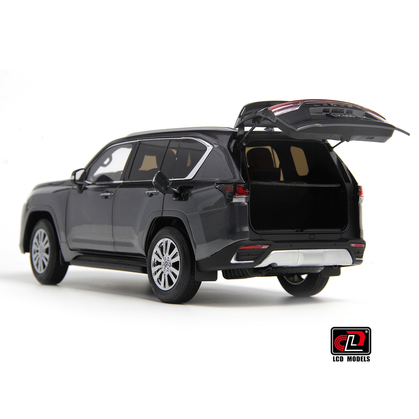 LCD 2024 Lexus LX600 Grey Metallic 1:18