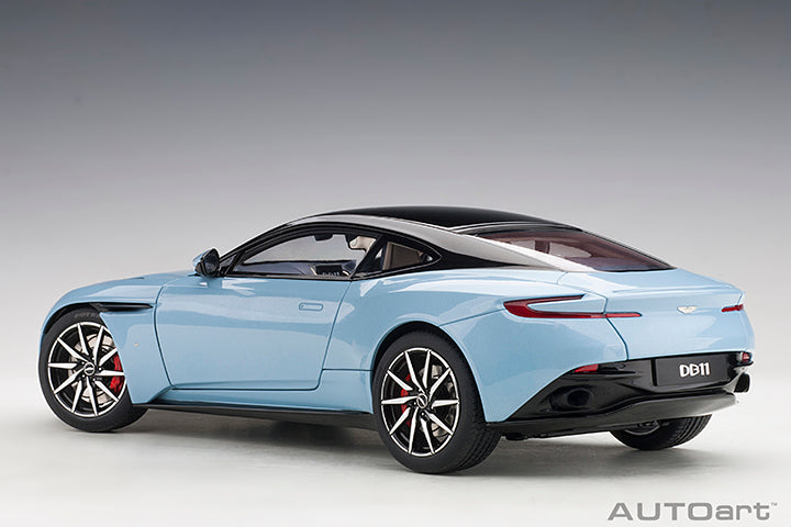 AUTOart Aston Martin DB11 Q Frosted Glass Blue 1:18