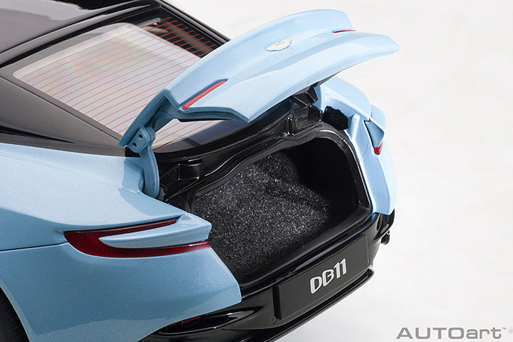 AUTOart Aston Martin DB11 Q Frosted Glass Blue 1:18