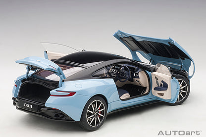 AUTOart Aston Martin DB11 Q Frosted Glass Blue 1:18