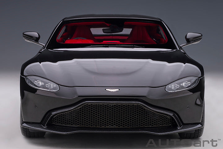 AUTOart 2019 Aston Martin Vantage Jet Black w/ Carbon Roof 1:18