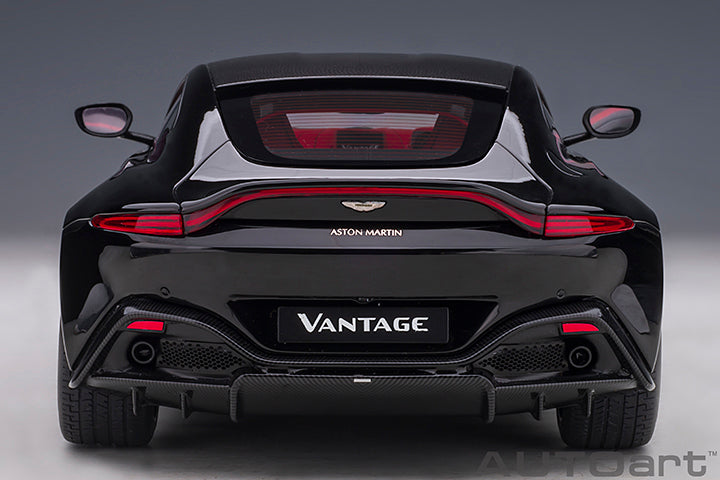 AUTOart 2019 Aston Martin Vantage Jet Black w/ Carbon Roof 1:18