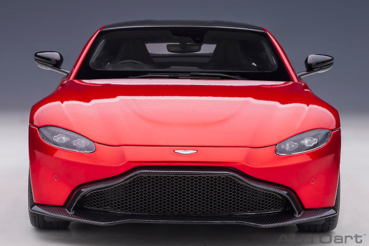 AUTOart 2019 Aston Martin Vantage Hyper Red w/ Carbon Roof 1:18