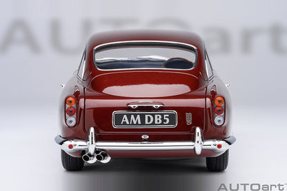 AUTOart Aston Martin DB5 Dubonnet Rosso (Dark Red) 1:18