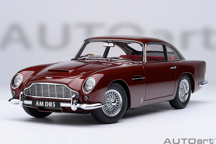 AUTOart Aston Martin DB5 Dubonnet Rosso (Dark Red) 1:18