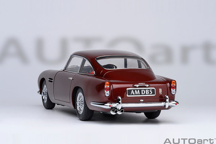 AUTOart Aston Martin DB5 Dubonnet Rosso (Dark Red) 1:18