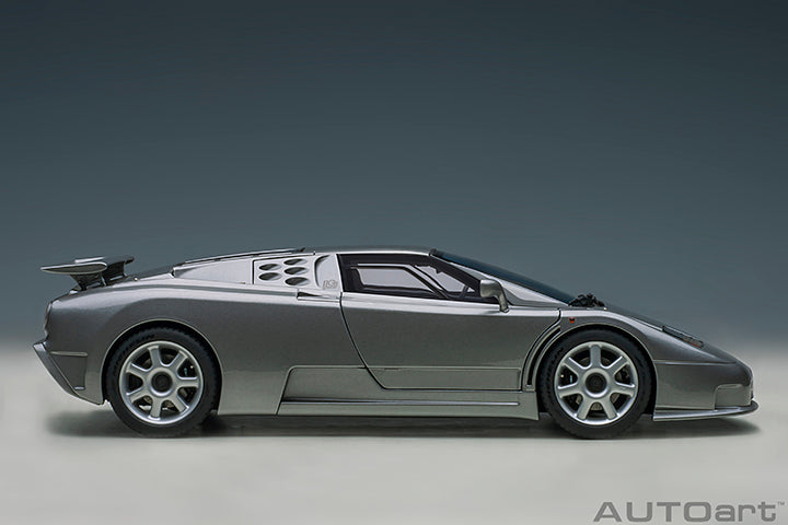 AUTOart Bugatti EB110 SS Grigio Metalizzatto (Silver) 1:18