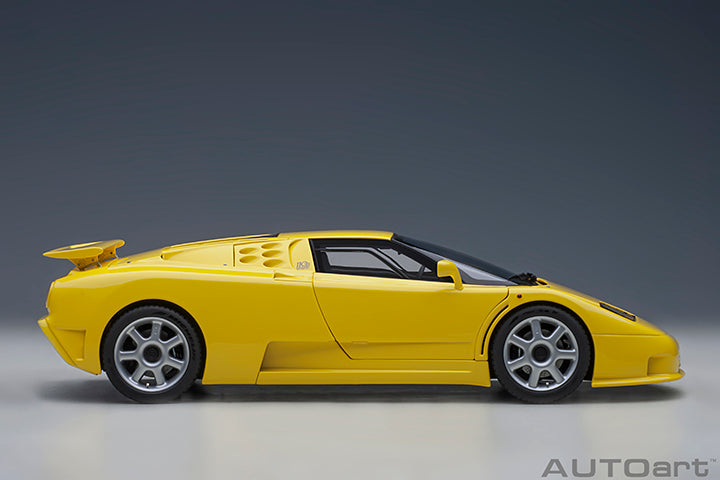 AUTOart Bugatti EB110 SS Giallo Bugatti (Yellow) 1:18