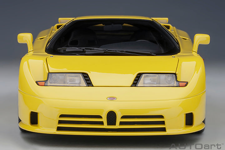 AUTOart Bugatti EB110 SS Giallo Bugatti (Yellow) 1:18