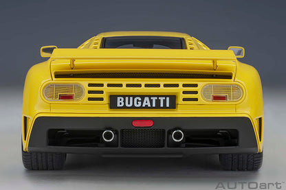 AUTOart Bugatti EB110 SS Giallo Bugatti (Yellow) 1:18