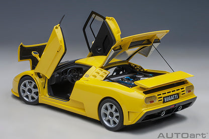 AUTOart Bugatti EB110 SS Giallo Bugatti (Yellow) 1:18