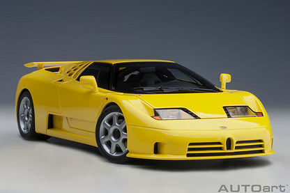 AUTOart Bugatti EB110 SS Giallo Bugatti (Yellow) 1:18