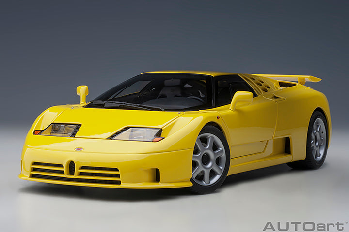 AUTOart Bugatti EB110 SS Giallo Bugatti (Yellow) 1:18