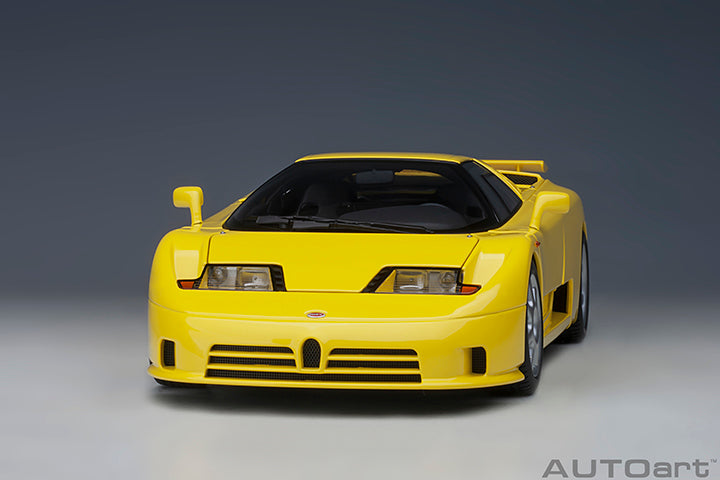 AUTOart Bugatti EB110 SS Giallo Bugatti (Yellow) 1:18